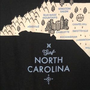 Hurley🌊 North Carolina Surf Shirt